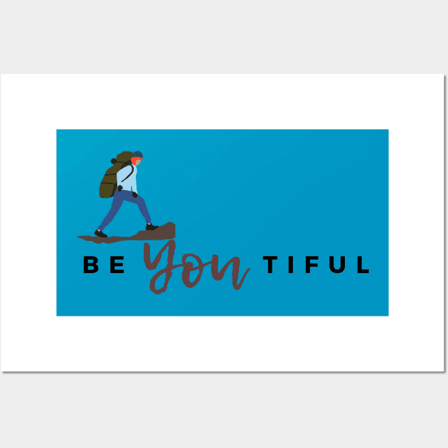 Be You In The Lake District, Self Belief Wall Art by Lake District Love